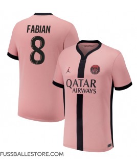 Günstige Paris Saint-Germain Fabian Ruiz #8 3rd trikot 2024-25 Kurzarm